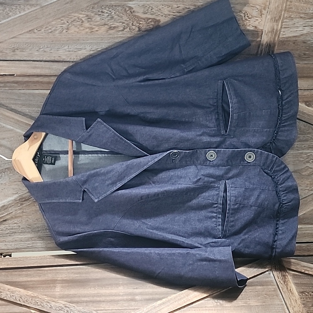 Lane Bryant Ladies Denim Blazer